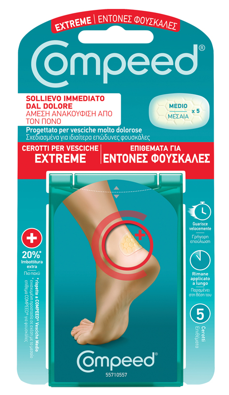 COMPEED CEROTTI PER VESCICHE EXTREME 5 PEZZI - dottorbianchi.it