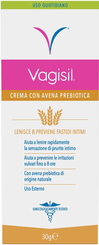 VAGISIL CREMA INTIMA 2 IN 1 USO QUOTIDIANO 30 G - dottorbianchi.it