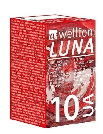 WELLION STRISCE PER LA DETERMINAZIONE DELL'ACIDO URICO 10 PEZZI - dottorbianchi.it