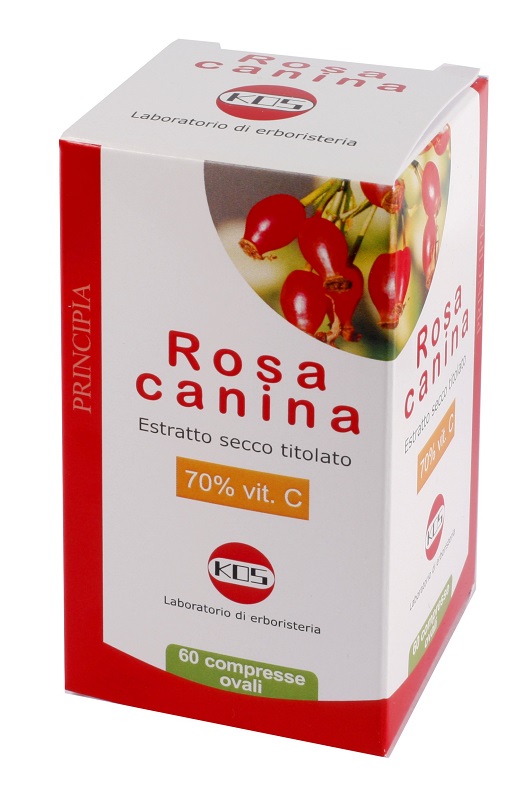 ROSA CANINA 70% VITAMINA C 60 COMPRESSE - dottorbianchi.it