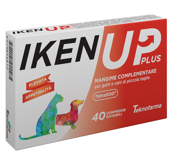 IKEN UP PLUS CANI GATTI PICCOLA TAGLIA SCATOLA 40 COMPRESSE - dottorbianchi.it