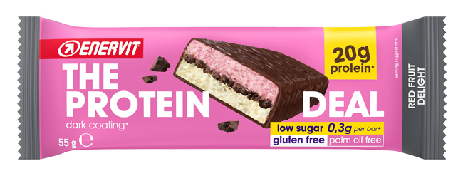 ENERVIT PROT DEAL BAR 55 G RED FRUIT - dottorbianchi.it