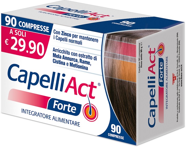 CAPELLI ACT FORTE 90 COMPRESSE - dottorbianchi.it
