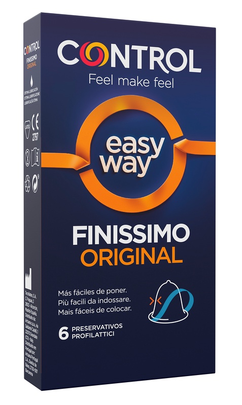 PROFILATTICO CONTROL FINISSIMO ORIGINAL EASY WAY 6 PEZZI - dottorbianchi.it
