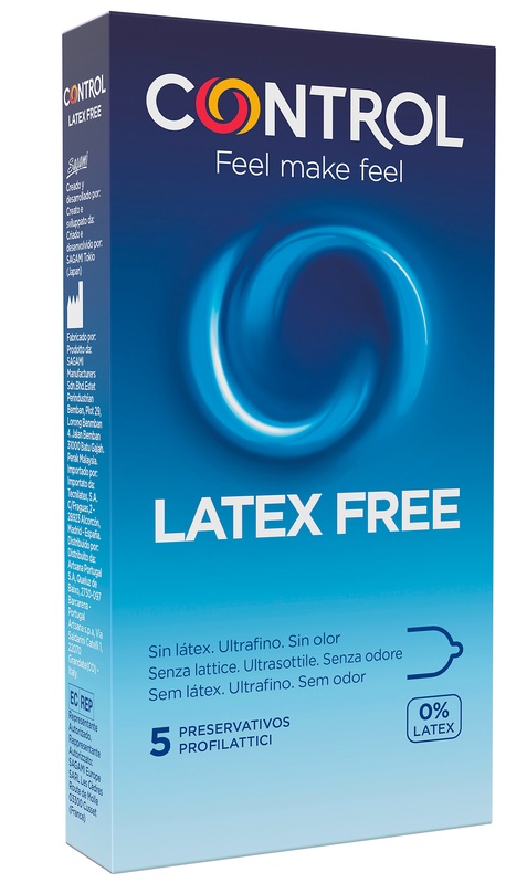 CONTROL LATEX FREE 5 PEZZI - dottorbianchi.it