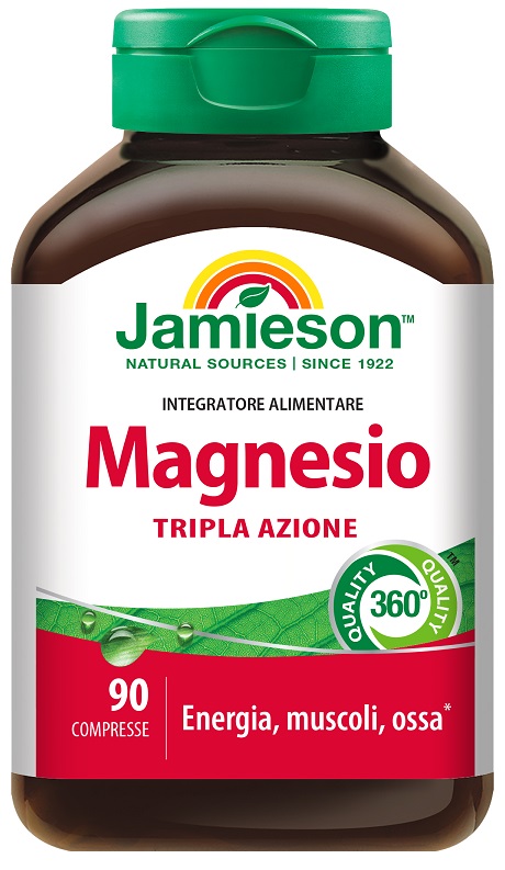 JAMIESON MAGNESIO TRIPLA AZIONE 90 COMPRESSE - dottorbianchi.it