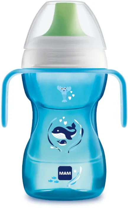 MAM TAZZA FUN TO DRINK CAPACITA' 270 ML MASCHIO 1 PEZZO - dottorbianchi.it