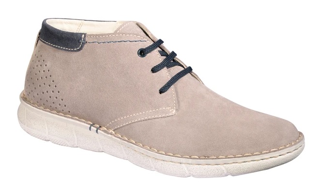 SERGIO MEN ANKLE BOOT TAUPE CHIARO 45 - dottorbianchi.it