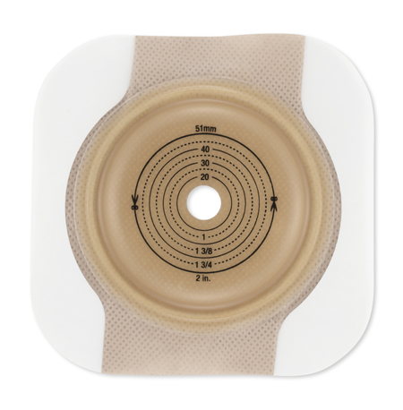 CONFORM 2 PLACCA CONVESSA SOFT CON B/A CERAPLUS FLANGIA 45 MM PLACCA RITAGLIABILE 13-25 MM 5 PEZZI - dottorbianchi.it