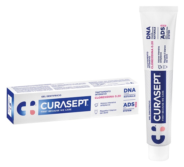 CURASEPT DENTIFRICIO 0,20 75 ML ADS+DNA - dottorbianchi.it