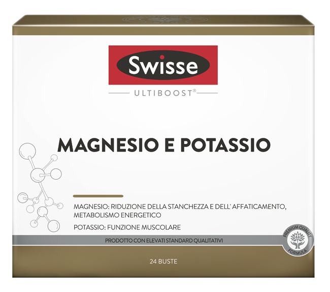 SWISSE MAGNESIO POTASSIO 24 BUSTINE - dottorbianchi.it