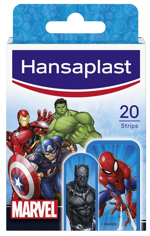 CEROTTO HANSAPLAST MARVEL 20 PEZZI - dottorbianchi.it