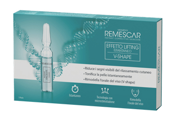 REMESCAR EFFETTO LIFTING ISTANTANEO V-SHAPE 5 FIALE X 2 ML - dottorbianchi.it