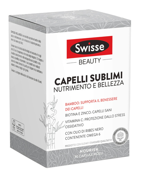 SWISSE CAPELLI SUBLIMI 30 CAPSULE - dottorbianchi.it