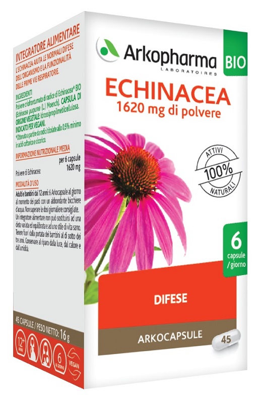 ARKOCPS ECHINACEA 45 CAPSULE BIO - dottorbianchi.it