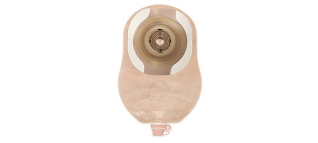 MODERMA FLEX CERAPLUS SACCA APERTA CONVESSA MIDI PER UROSTOMIA TRASPARENTE B/A RITAGLIABILE 13-38 MM - dottorbianchi.it