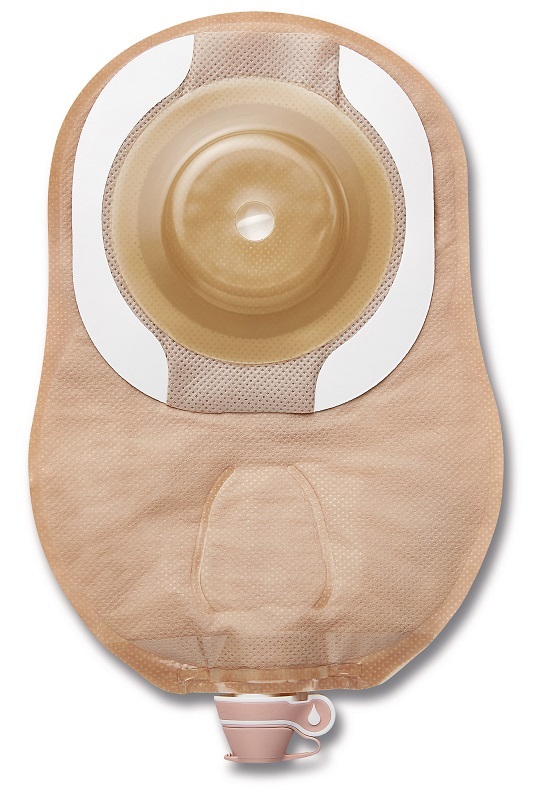 MODERMA FLEX CERAPLUS SACCA APERTA CONVESSA SOFT MIDI PER UROSTOMIA OPACA CON FINESTRA B/A PRETAGLIATA 20 MM - dottorbianchi.it