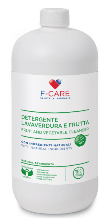 F CARE DETERGENTE VERDURA FRUTTA BIO 1000 ML - dottorbianchi.it
