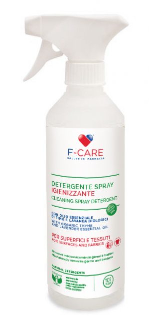 F CARE SPRAY IGIENIZZANTE BIO 500 ML - dottorbianchi.it