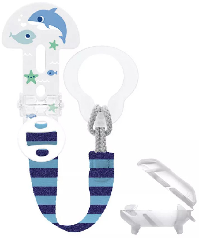 MAM CLIP IT & COVER PORTASUCCHIETTO MASCHIO - dottorbianchi.it