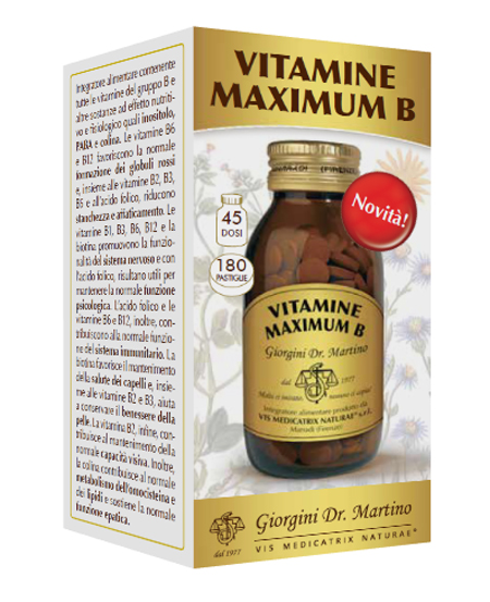 VITAMINE MAXIMUM B 180 PASTIGLIE - dottorbianchi.it