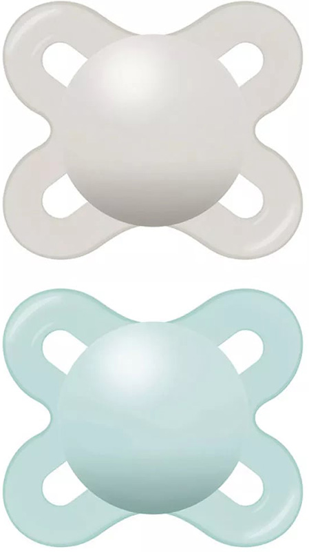 MAM START NANO SUCCHIETTO 0-2 MESI SILICONE NEUTRO - dottorbianchi.it