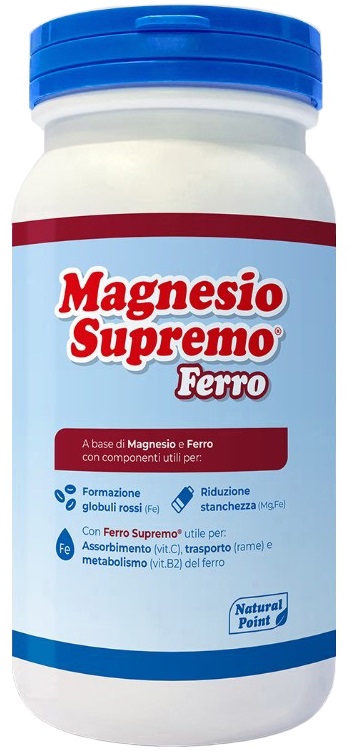 MAGNESIO SUPREMO FERRO 150 G - dottorbianchi.it