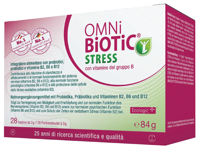 OMNI BIOTIC STRESS VITAMINE GRUPPO B 28 BUSTINE DA 3 G - dottorbianchi.it