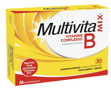 MULTIVITAMIX VIT COMPLESSO B 30 COMPRESSE BISTRATO - dottorbianchi.it