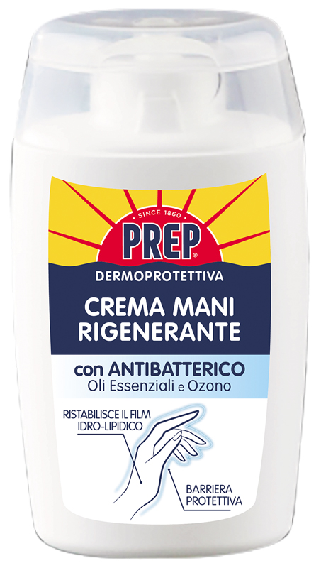 PREP CREMA MANI RIGENERANTE CON ANTIBATTERICO 100 ML - dottorbianchi.it