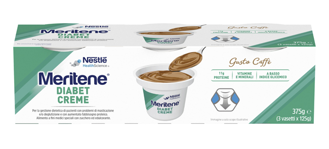 MERITENE DIABET CREME CAFFE' 3 X 125 G - dottorbianchi.it
