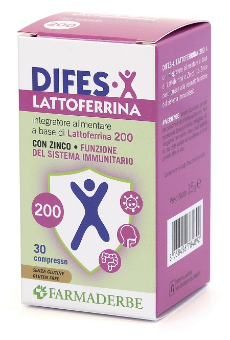 DIFES X LATTOFERRINA 200 30 COMPRESSE - dottorbianchi.it