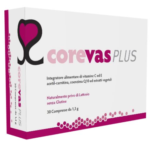 COREVAS PLUS 30 COMPRESSE - dottorbianchi.it