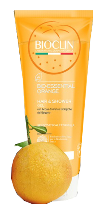 BIOCLIN BIO ESSENTIAL ORANGE HAIR & SHAMPOO 200 ML - dottorbianchi.it