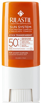 RILASTIL SUN SYSTEM PHOTO PROTECTION TERAPY SPF 50+ STICK TRASPARENTE 8,5 ML - dottorbianchi.it