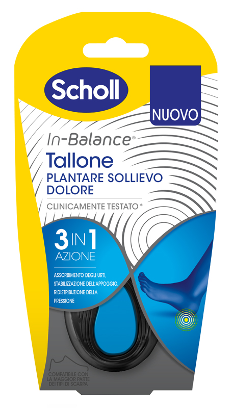 SCHOLL PLANTARE TALLONE M 2 PEZZI - dottorbianchi.it