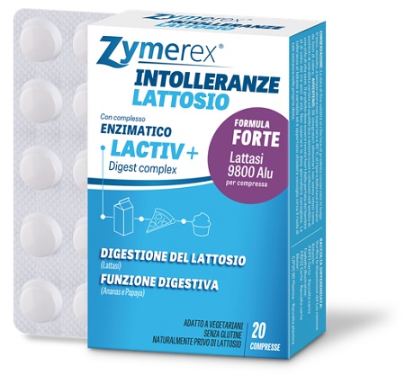ZYMEREX INTOLLERANZE LATTOSIO 20 COMPRESSE RIVESTITE - dottorbianchi.it