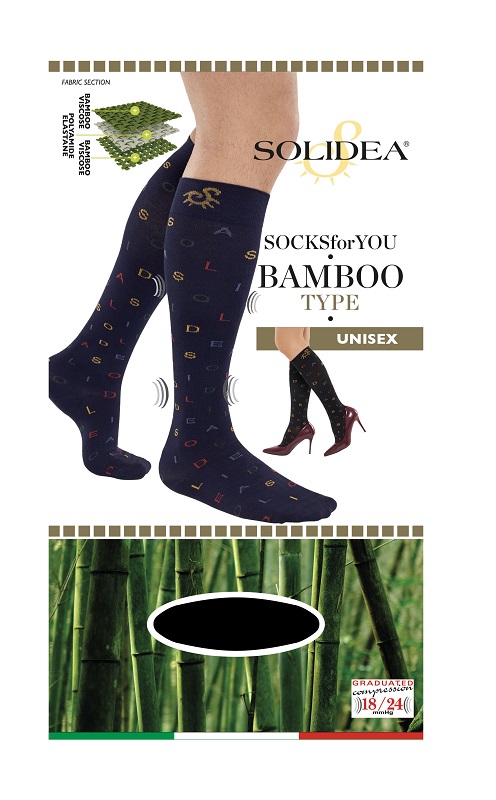 SOCKS FOR YOU BAMBOO TYPE GAMBALETTO NERO L - dottorbianchi.it