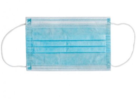 MASCHERINA CHIRURGICA FILTRANTE 98% 3 VELI TIPO IIR CON ELASTICI ADULTI AZZURRA 10 PEZZI - dottorbianchi.it