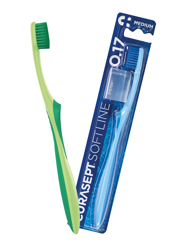 CURASEPT SPAZZOLINO MEDIUM 017 BIPACK - dottorbianchi.it