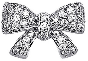ORECCHINI BOW TIE CRYSTALS 12 MM - dottorbianchi.it