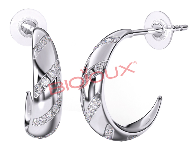 ORECCHINI ADELAIDE HOOP 15 MM - dottorbianchi.it