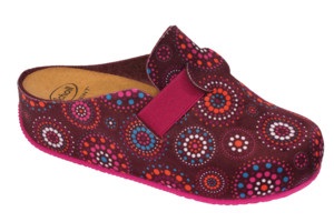 LARETH MICROFIBRA STAMPATA VINO/MULTICOLOR 36 - dottorbianchi.it