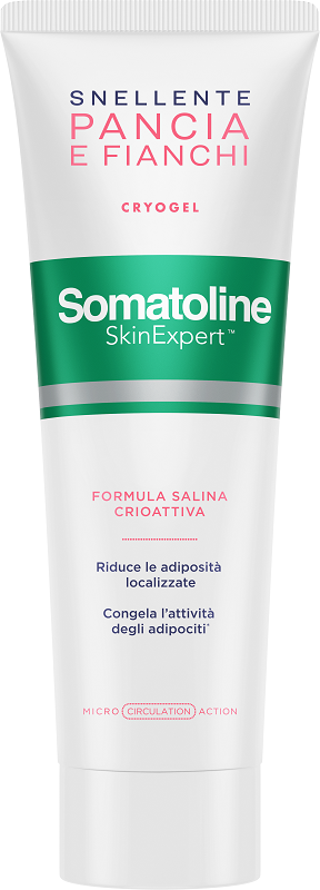 SOMATOLINE SKIN EXPERT SNELLENTE PANCIA FIANCHI CRYOGEL 250 ML - dottorbianchi.it