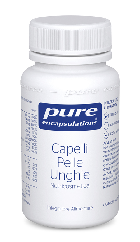 PURE ENCAPSULATIONS CAPELLI PELLE UNGHIE 30 CAPSULE - dottorbianchi.it