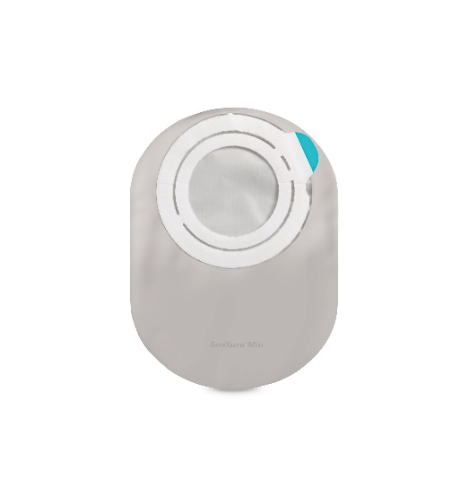 SENSURA MIO FLEX SISTEMA 2 PEZZI CON AGGANCIO ADESIVO SACCA COLOSTOMIA A FONDO CHIUSO RIVESTITA 70MM DA 550 ML 30 PEZZI - dottorbianchi.it