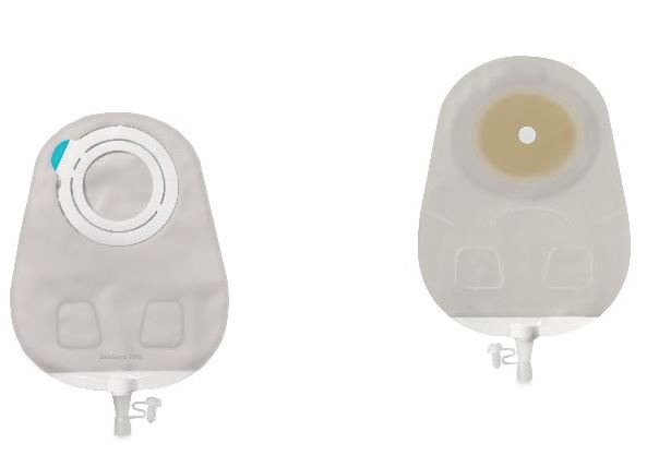SENSURA MIO FLEX SISTEMA 2 PEZZI CON AGGANCIO ADESIVO SACCA MULTICHAMBER PER UROSTOMIA TRASPARENTE 50MM DA 550 ML 30 PEZZI - dottorbianchi.it