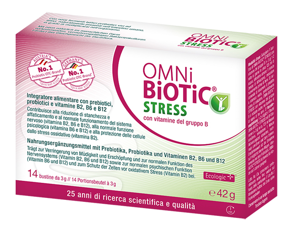 OMNI BIOTIC STRESS VITAMINE GRUPPO B 14 BUSTINE DA 3 G - dottorbianchi.it
