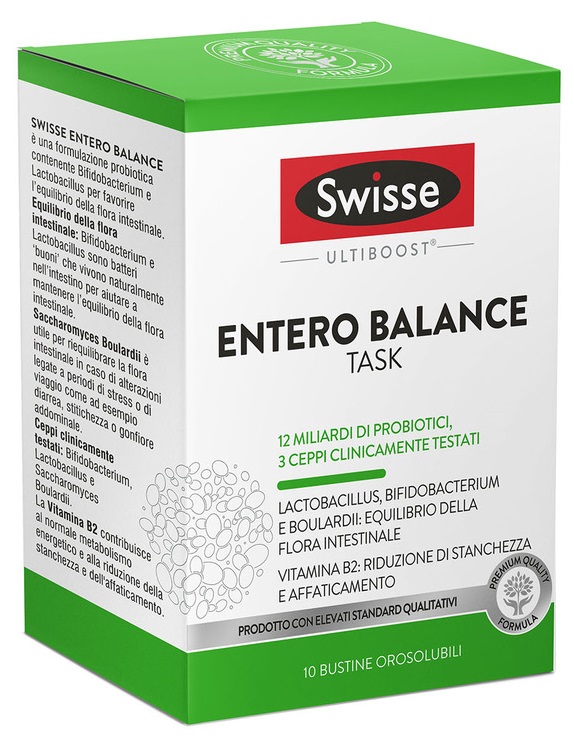 SWISSE ENTERO BALANCE VIAGGIO 10 BUSTINE - dottorbianchi.it