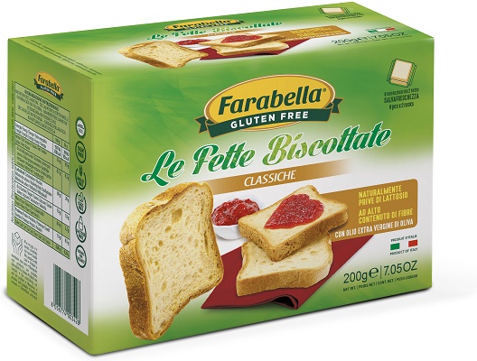 FARABELLA FETTE BISCOTTATE CLASSICHE 200 G - dottorbianchi.it